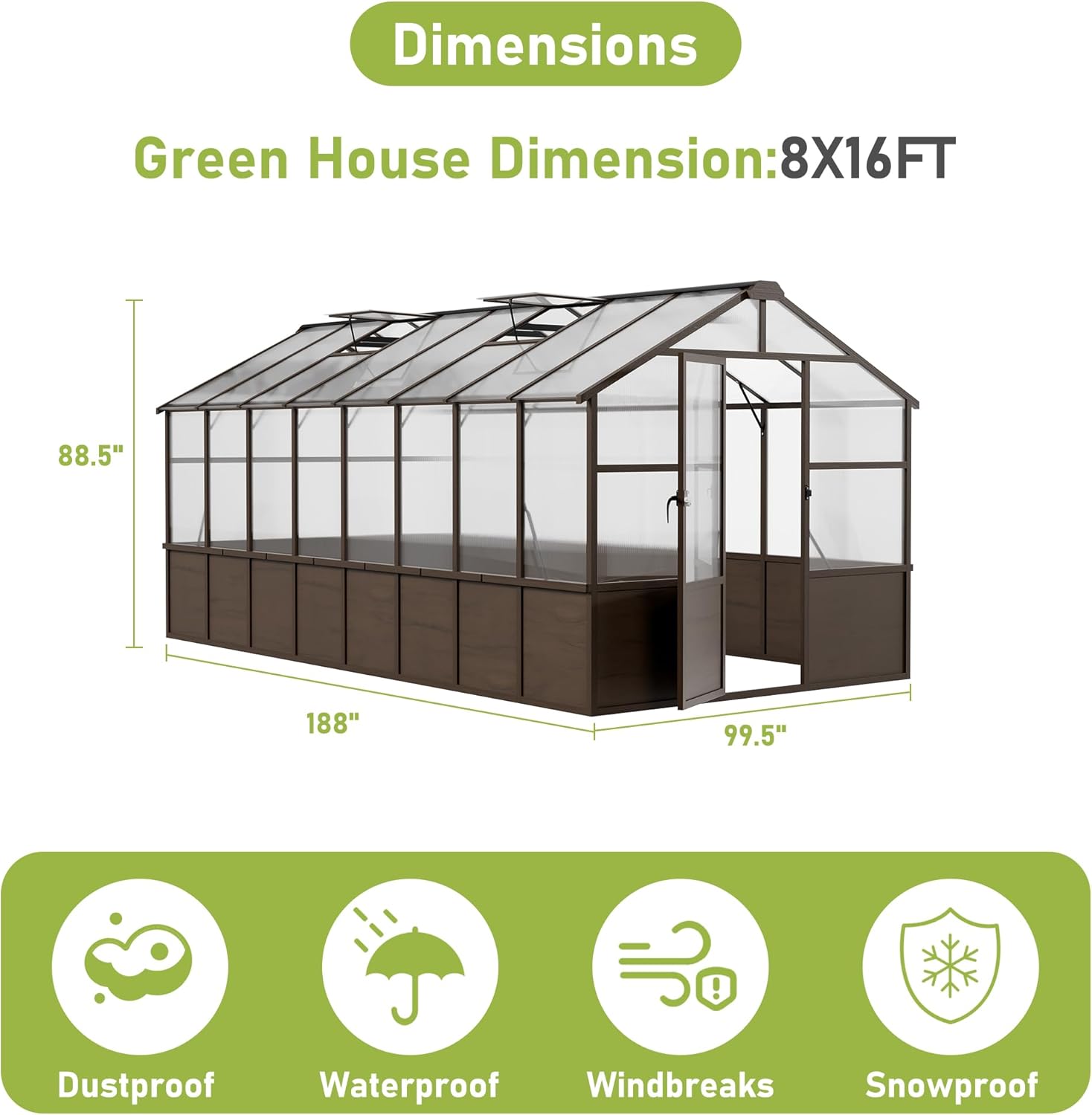 buy AirWire wooden greenhouse,AirWire greenhouse worth it,AirWire greenhouse pros cons,best wooden greenhouse for backyard,should I buy AirWire greenhouse,AirWire polycarbonate greenhouse vs others unboxing and complete package contents