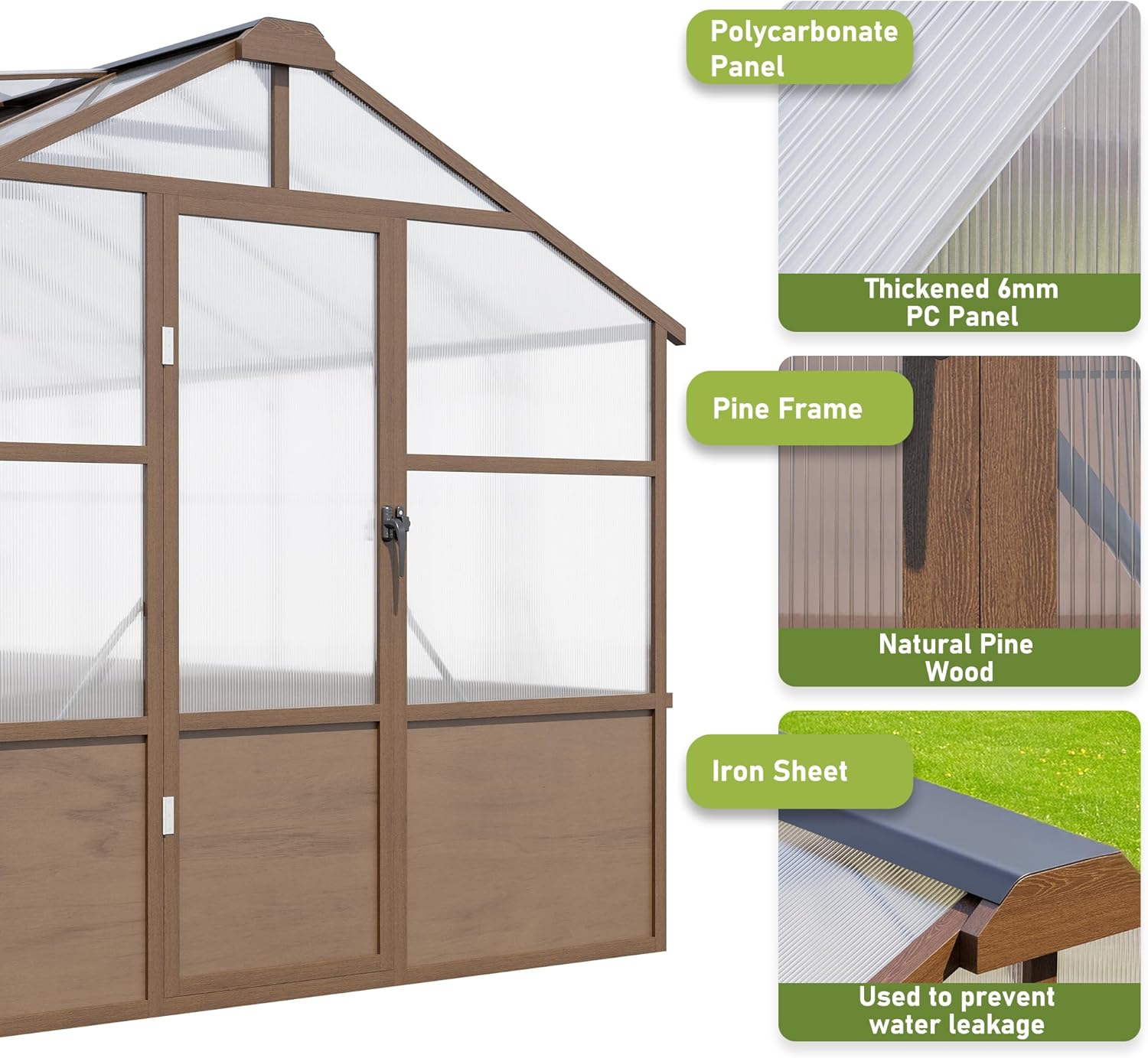 buy AirWire wooden greenhouse,AirWire greenhouse worth it,AirWire greenhouse pros cons,best wooden greenhouse for backyard,should I buy AirWire greenhouse,AirWire polycarbonate greenhouse vs others performance testing and real-world results