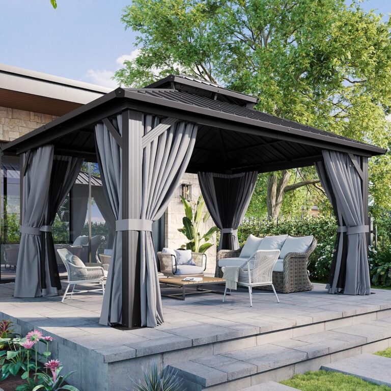 Image 1 of buy Aoxun hardtop gazebo