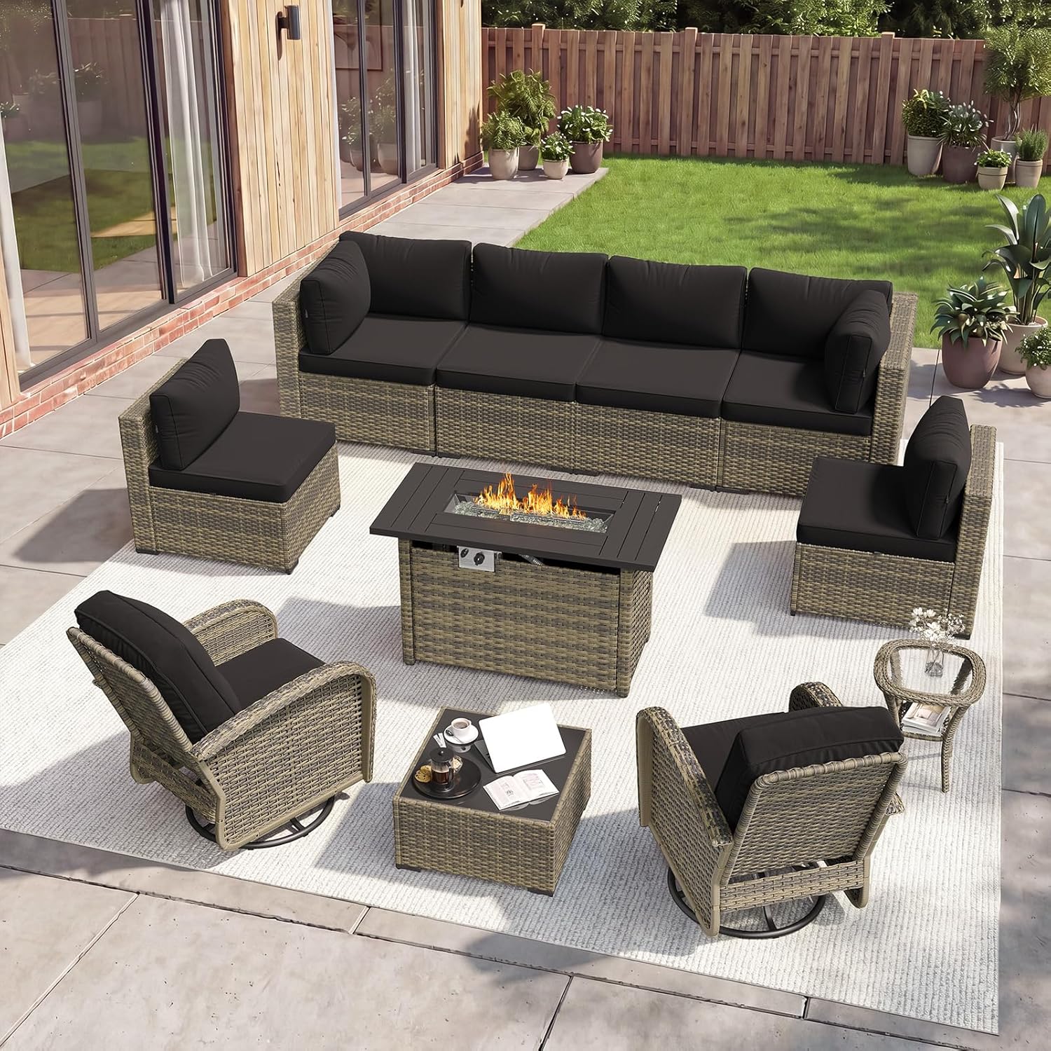 Image 1 of buy Aoxun outdoor furniture set