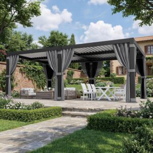 Image 1 of buy BETISEF louvered pergola