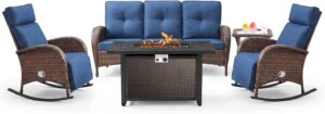 Image 1 of buy Belord patio set fire pit