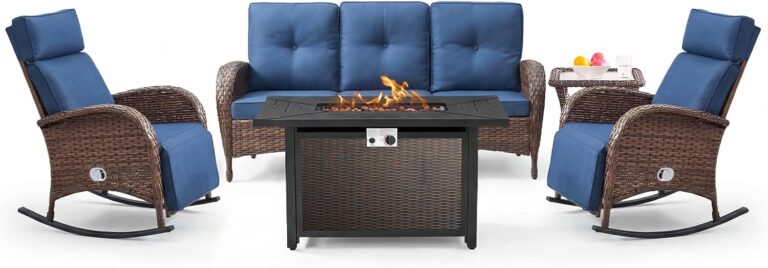 Image 1 of buy Belord patio set fire pit