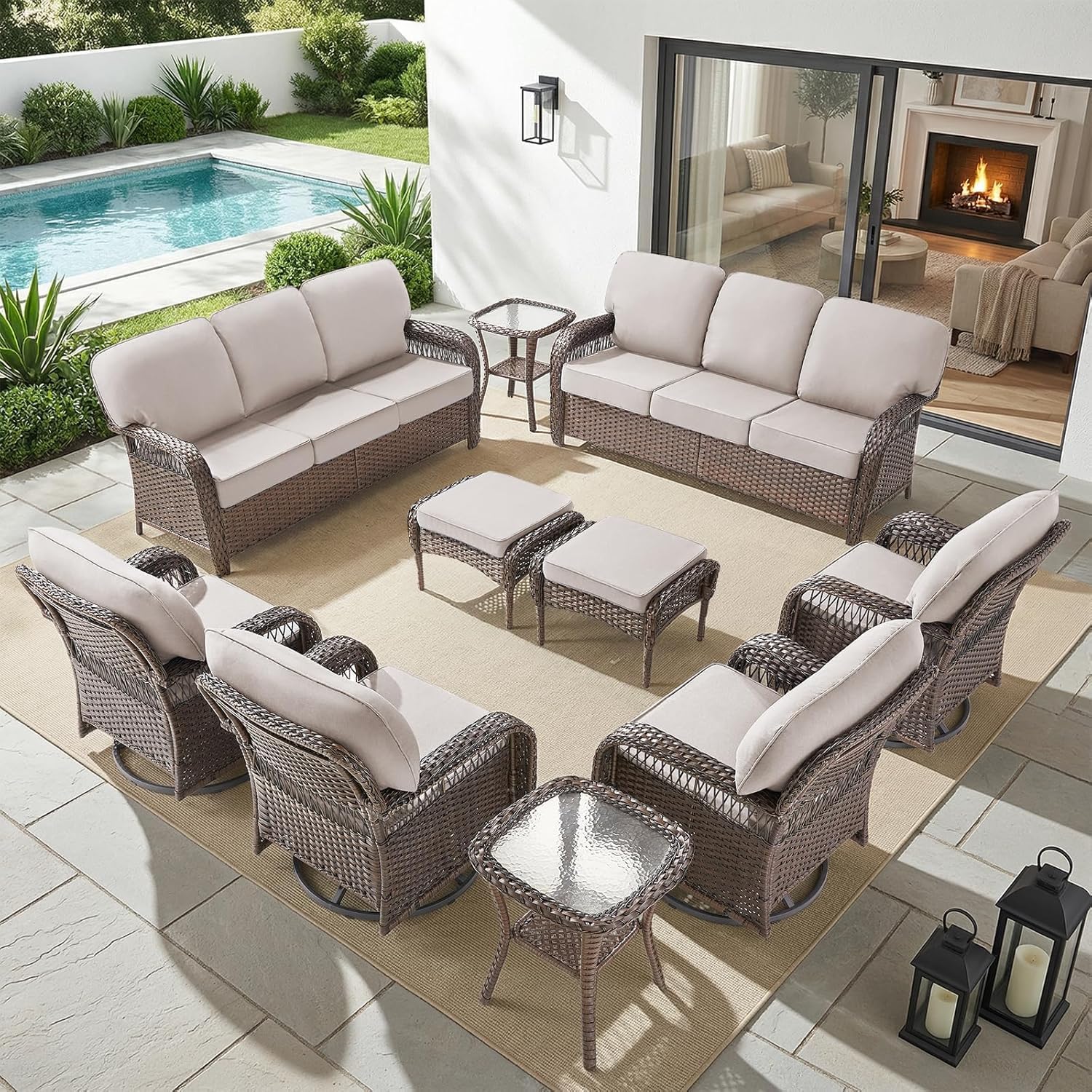 Image 1 of buy Belord wicker patio set