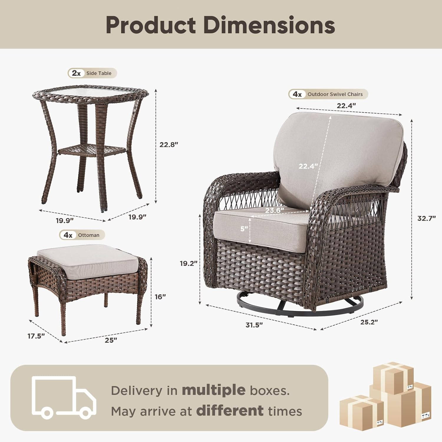 buy Belord wicker patio set,Belord patio set pros cons,Belord wicker furniture worth buying,best outdoor conversation set for car,should I buy Belord outdoor furniture,Belord swivel rocker vs competitors unboxing and complete package contents