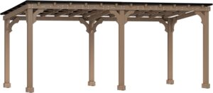 Image 1 of buy BlueWish cedar wood gazebo