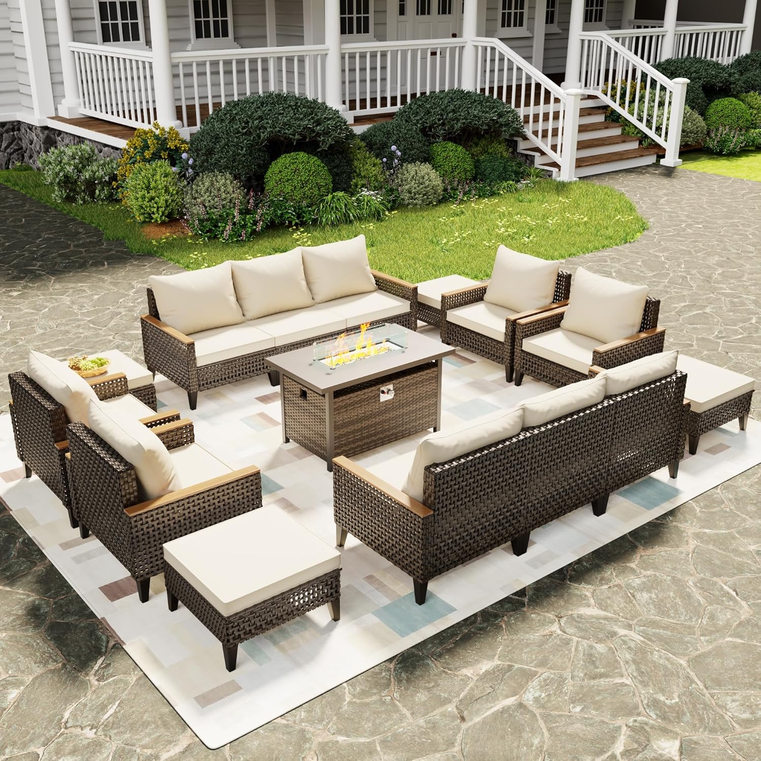 Step-by-step guide for buy Broivira 15 piece patio set with fire pit,Broivira outdoor sectional pros cons,best all-weather wicker patio set for garden,Broivira fire pit table worth buying,should I buy Broivira 15 piece conversation set,Broivira patio set vs alternatives - complete tutorial