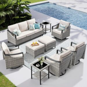 Image 1 of buy Buenhomino 9-piece wicker patio set