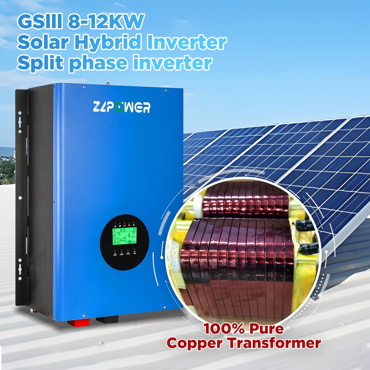 buy CAMINI 12000W hybrid solar inverter,CAMINI 12000W vs competitors,best 48V solar inverter for home backup,should I buy CAMINI GS series inverter,CAMINI 12000W pros cons,dual MPPT solar inverter worth buying unboxing and complete package contents
