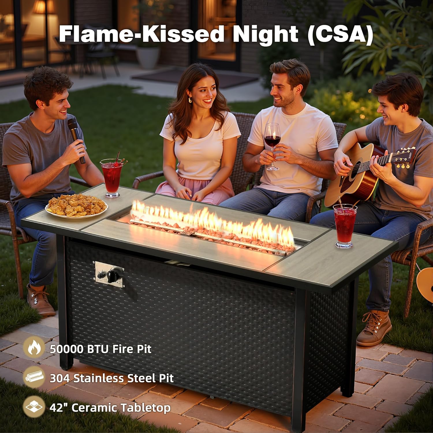 buy CAODOC 8-piece outdoor wicker patio set,CAODOC fire pit conversation set pros cons,best 9-seat patio set for backyard,should I buy CAODOC wicker sectional,CAODOC outdoor furniture worth buying,CAODOC vs similar patio conversation sets performance testing and real-world results