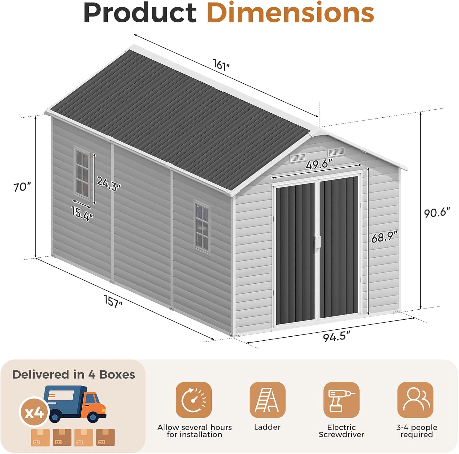 buy CDCASA 8x14 resin storage shed,CDCASA vs other resin sheds,8x14 resin shed worth buying,best large resin shed for backyard,CDCASA shed pros cons,should I buy CDCASA storage shed unboxing and complete package contents