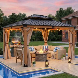 Image 1 of buy CHARMELEON cedar wood gazebo
