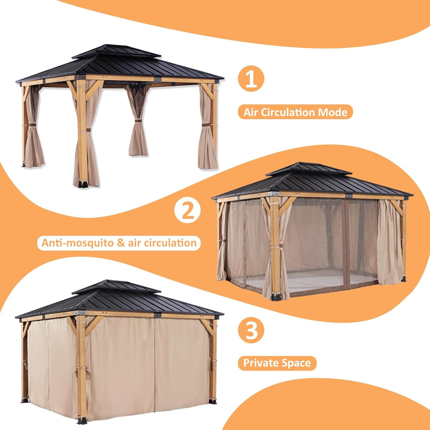 Step-by-step guide for buy CHARMELEON cedar wood gazebo,CHARMELEON gazebo pros cons,should I buy CHARMELEON gazebo,best hardtop gazebo for backyard,CHARMELEON vs other wood gazebos,cedar wood gazebo worth buying - complete tutorial