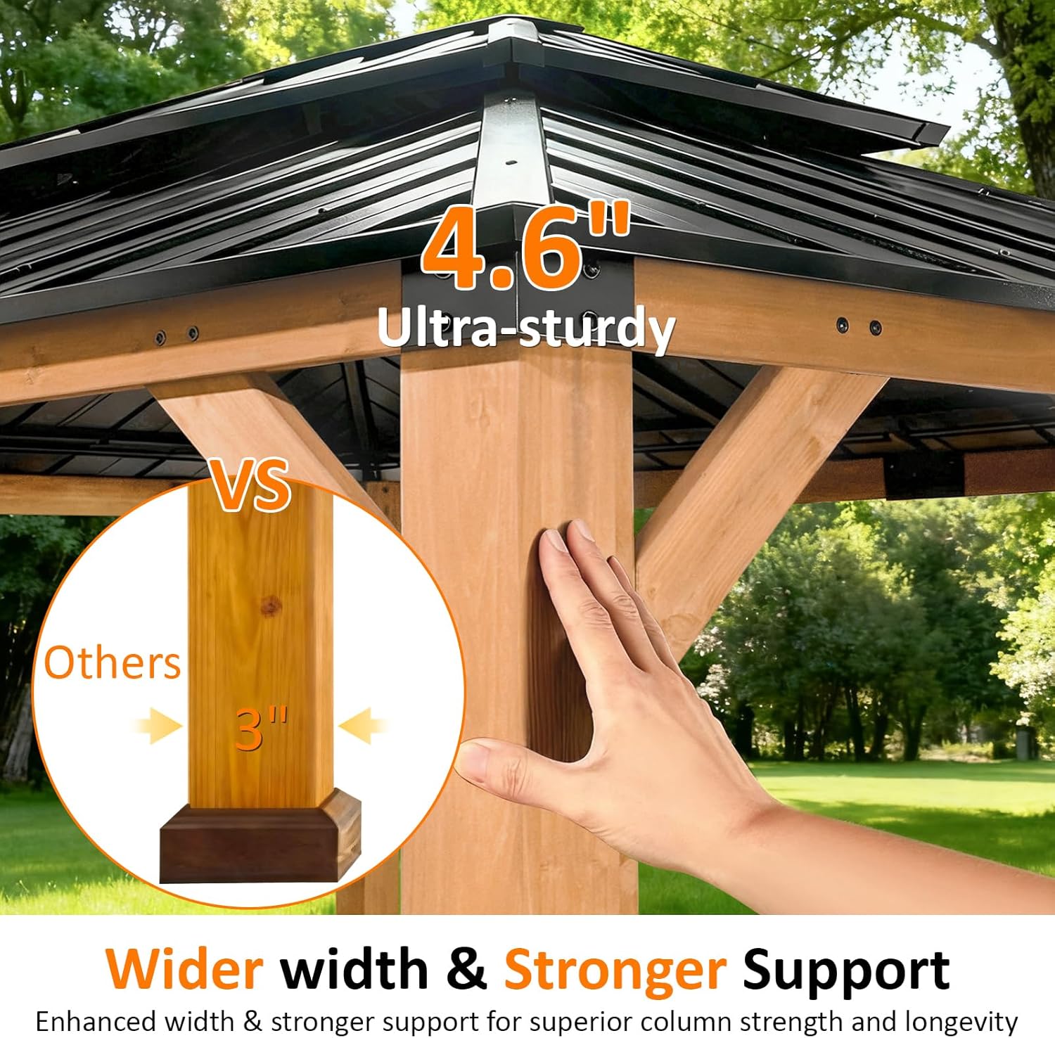 buy CHARMELEON cedar wood gazebo,CHARMELEON gazebo pros cons,should I buy CHARMELEON gazebo,best hardtop gazebo for backyard,CHARMELEON vs other wood gazebos,cedar wood gazebo worth buying performance testing and real-world results