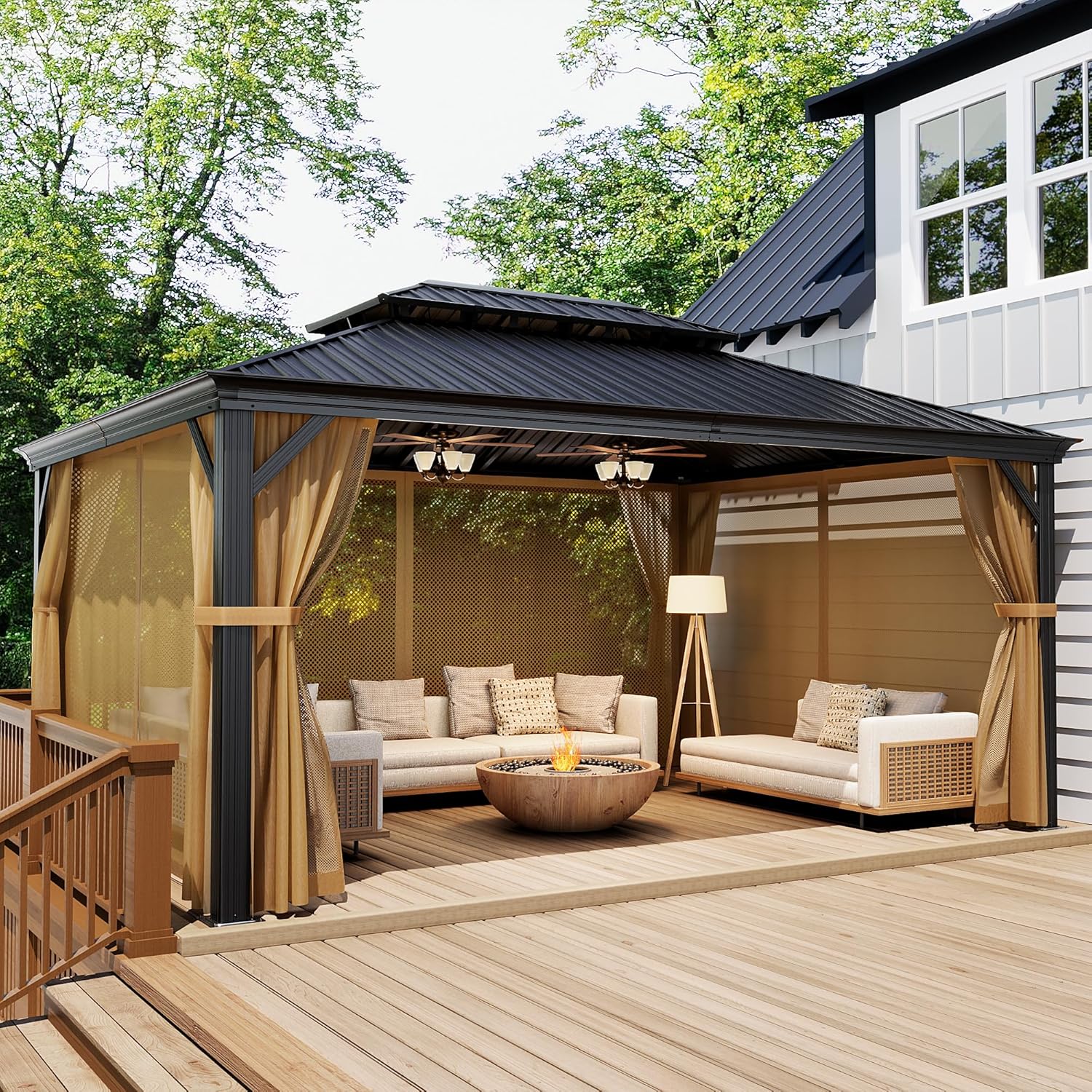 buy COSIEST hardtop gazebo,COSIEST gazebo pros cons,hardtop gazebo worth buying,best metal gazebo for poolside,should I buy COSIEST gazebo,COSIEST gazebo vs alternatives unboxing and complete package contents