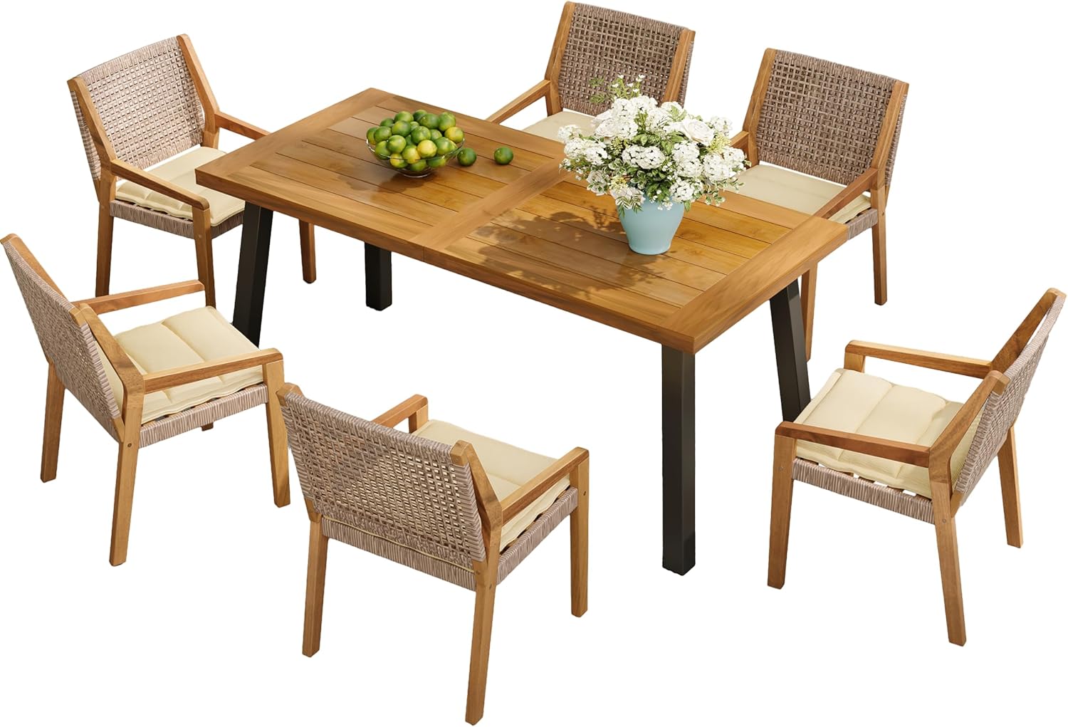 Step-by-step guide for buy Christopher Knight Home Palin dining set, best outdoor dining set for 6, acacia wood patio dining set pros cons, Christopher Knight Home dining set worth buying, farmhouse dining set for patio, outdoor dining set with cushioned chairs - complete tutorial