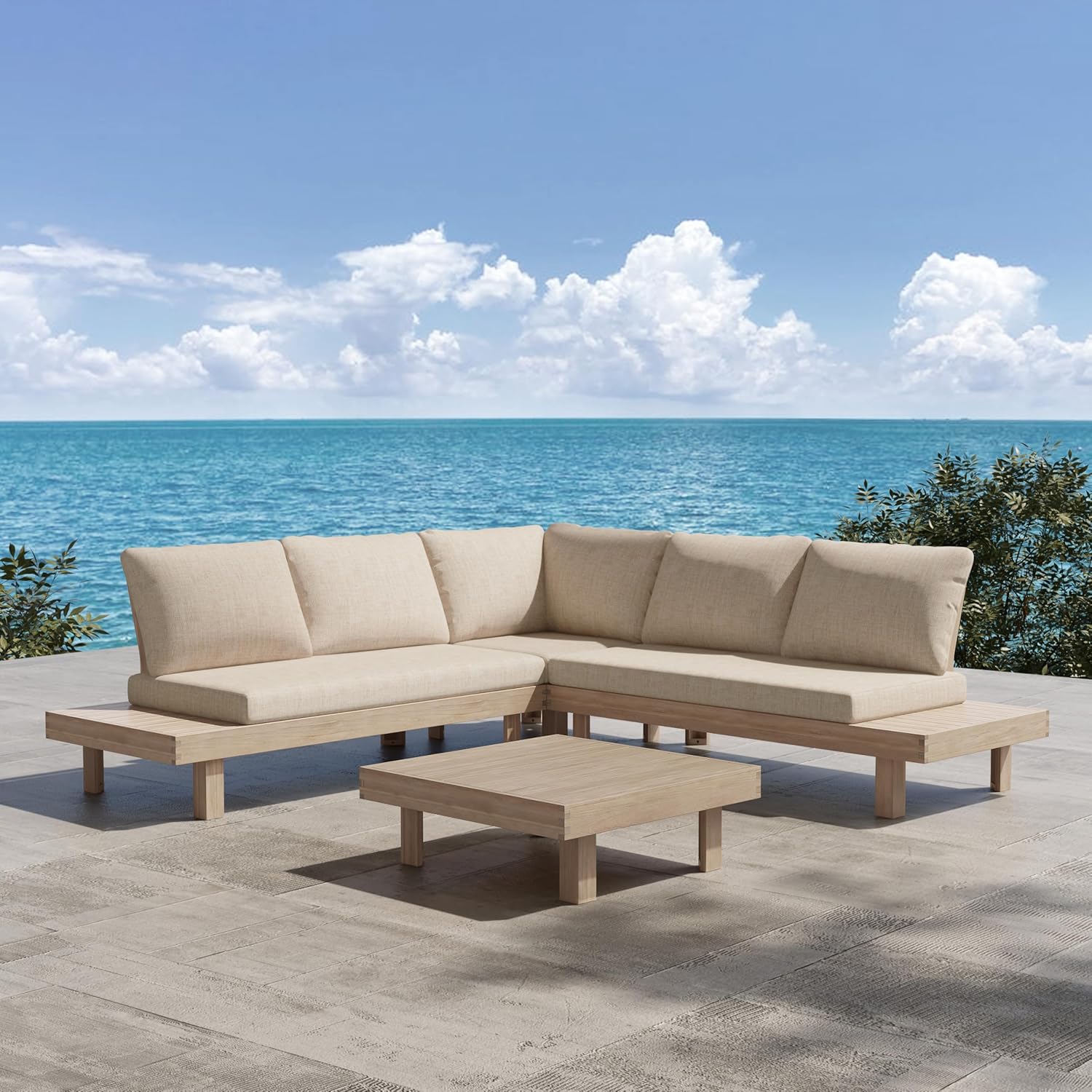 Image 1 of buy Christopher Knight Home Topia outdoor sofa set