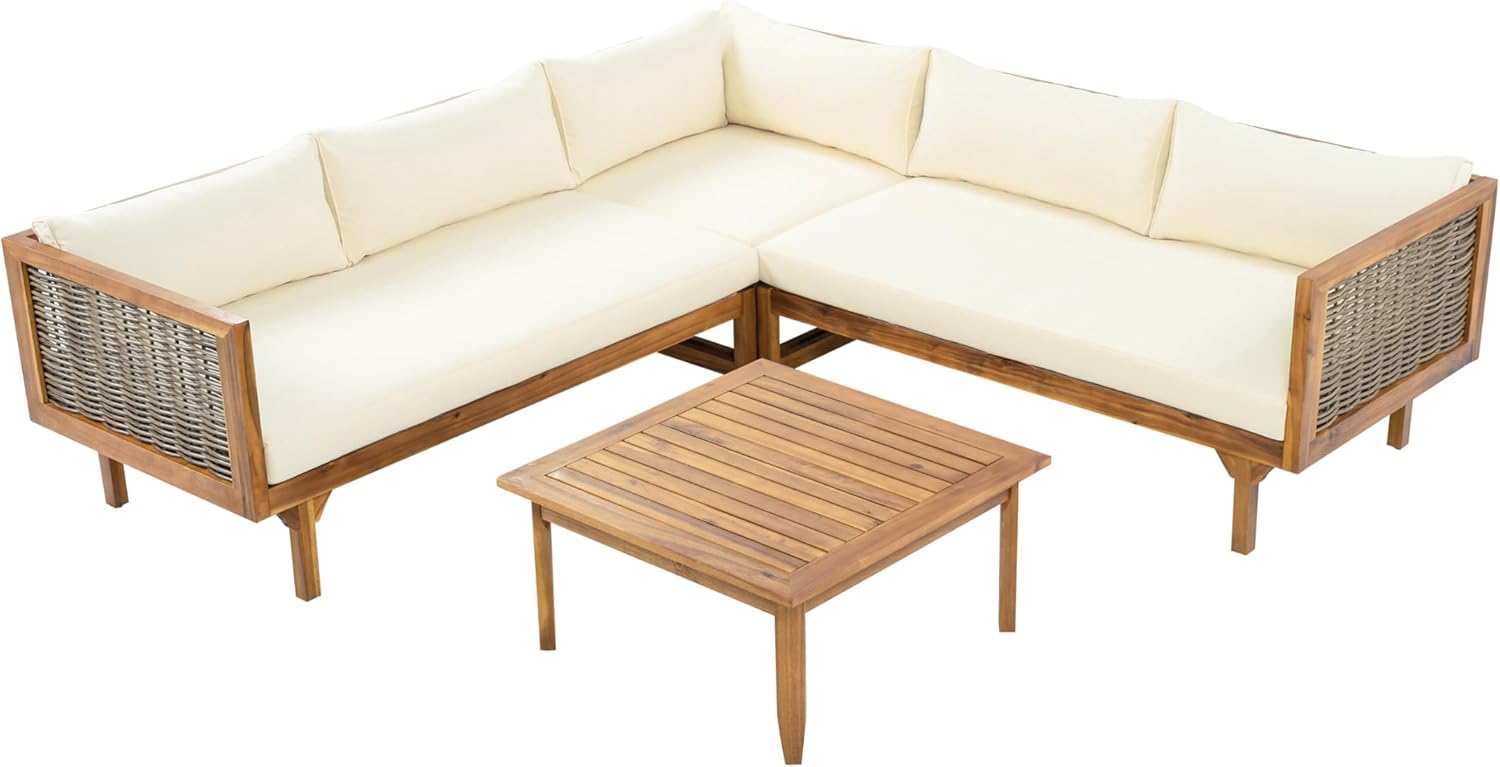 Step-by-step guide for buy Christopher Knight Home patio set,Christopher Knight Home Tenntt pros cons,acacia wood patio set worth buying,best outdoor conversation sofa for backyard,modular sectional set vs wicker furniture,should I buy Christopher Knight Home furniture - complete tutorial