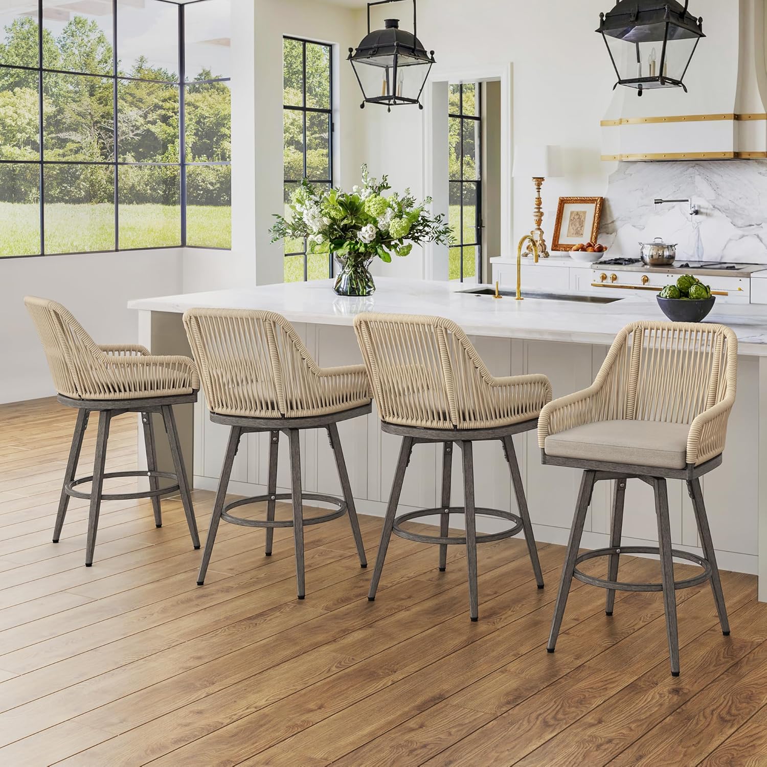 Step-by-step guide for buy Cozyman swivel bar stools,Cozyman bar stools pros cons,best outdoor barstools for patio,Cozyman swivel stools worth buying,boho wicker barstools vs alternatives,should I buy Cozyman counter stools - complete tutorial