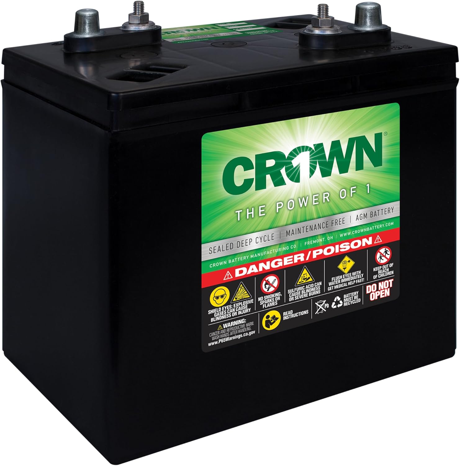 buy Crown 6CRV220 AGM battery,Crown 6CRV220 worth buying,best 6V AGM battery for golf cart,Crown 6CRV220 pros cons,Crown 6CRV220 vs Trojan T105,should I buy Crown AGM batteries unboxing and complete package contents