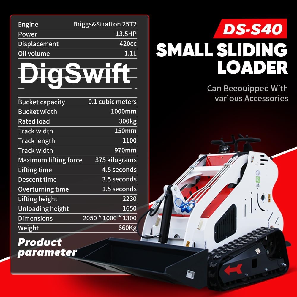 buy DigSwift mini skid steer,DigSwift mini skid steer worth buying,best mini skid steer for farm,DigSwift DS-S40 pros cons,should I buy a mini skid steer,mini skid steer vs compact tractor unboxing and complete package contents