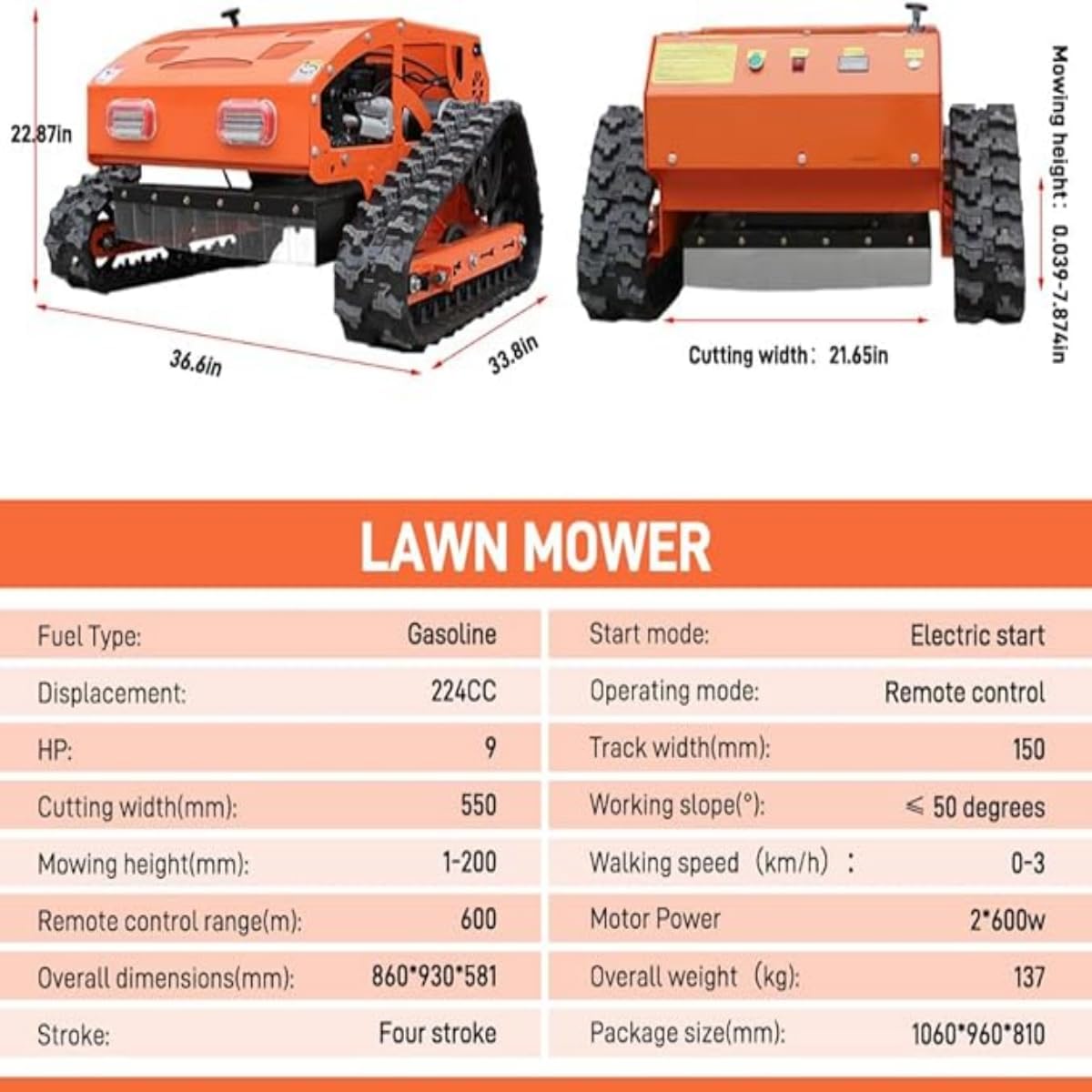 buy DigSwift remote control lawn mower,DigSwift lawn mower pros cons,best remote control mower for slopes,gasoline powered lawn mower worth buying,DigSwift vs other remote mowers,should I buy a remote control lawn mower unboxing and complete package contents