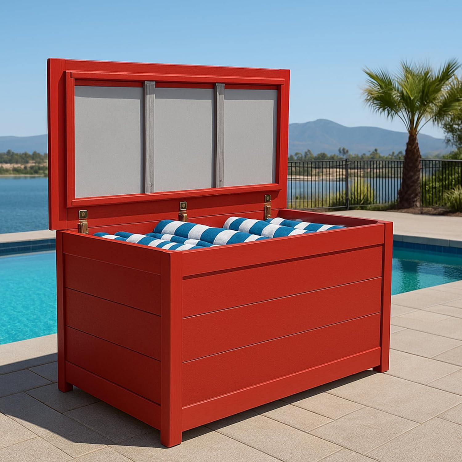 buy DutchCrafters deck box,best outdoor storage box for cushions,DutchCrafters deck box pros cons,weatherproof deck box worth buying,large capacity deck boxes for patio,is DutchCrafters deck box durable unboxing and complete package contents