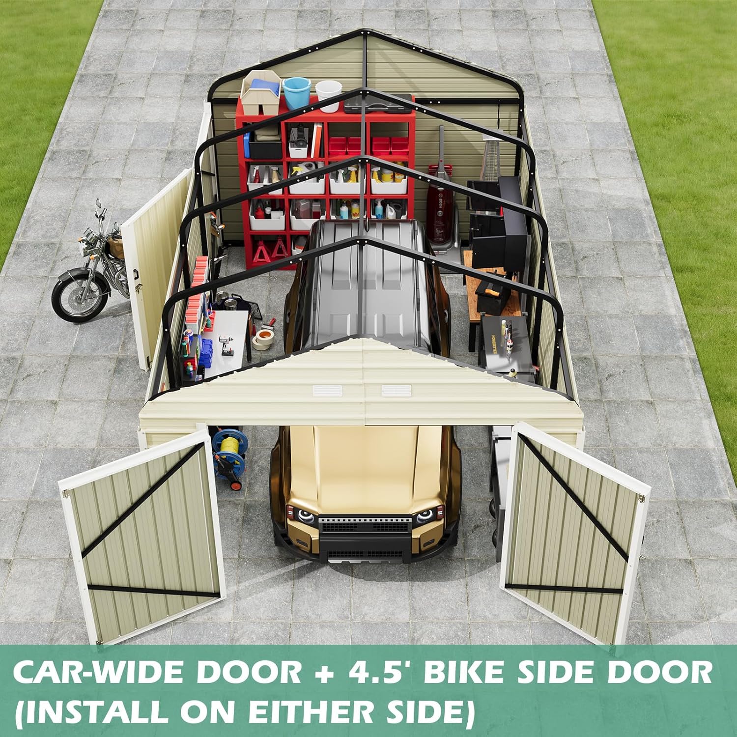 buy EROMMY 12x20 carport,EROMMY carport pros cons,best enclosed carport for trucks,EROMMY 12x20 vs others,is EROMMY carport worth buying,heavy duty carport for vehicle storage performance testing and real-world results