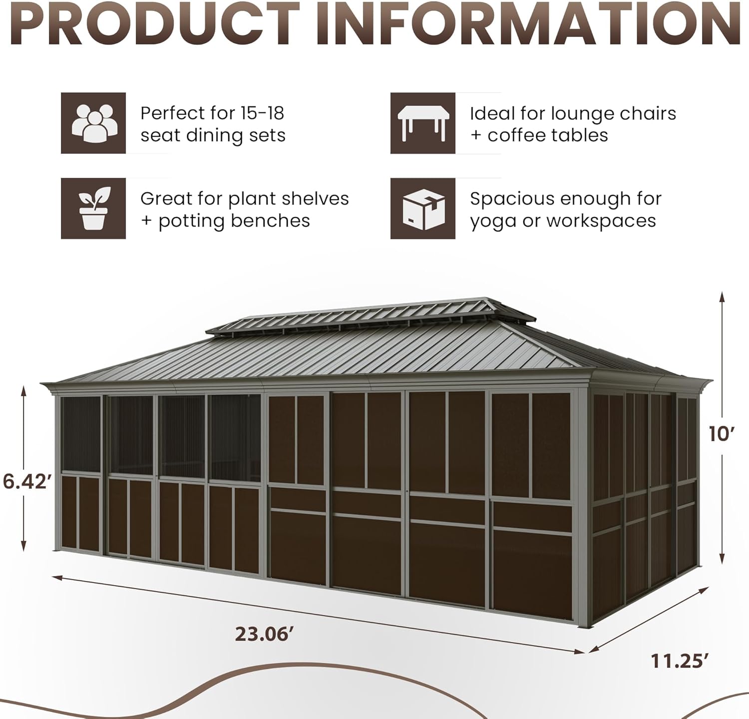 Step-by-step guide for buy EROMMY 12x24 sunroom gazebo,should I buy EROMMY sunroom,EROMMY gazebo vs alternatives,EROMMY 12x24 pros cons,EROMMY hardtop gazebo worth buying,best outdoor sunroom for backyard - complete tutorial