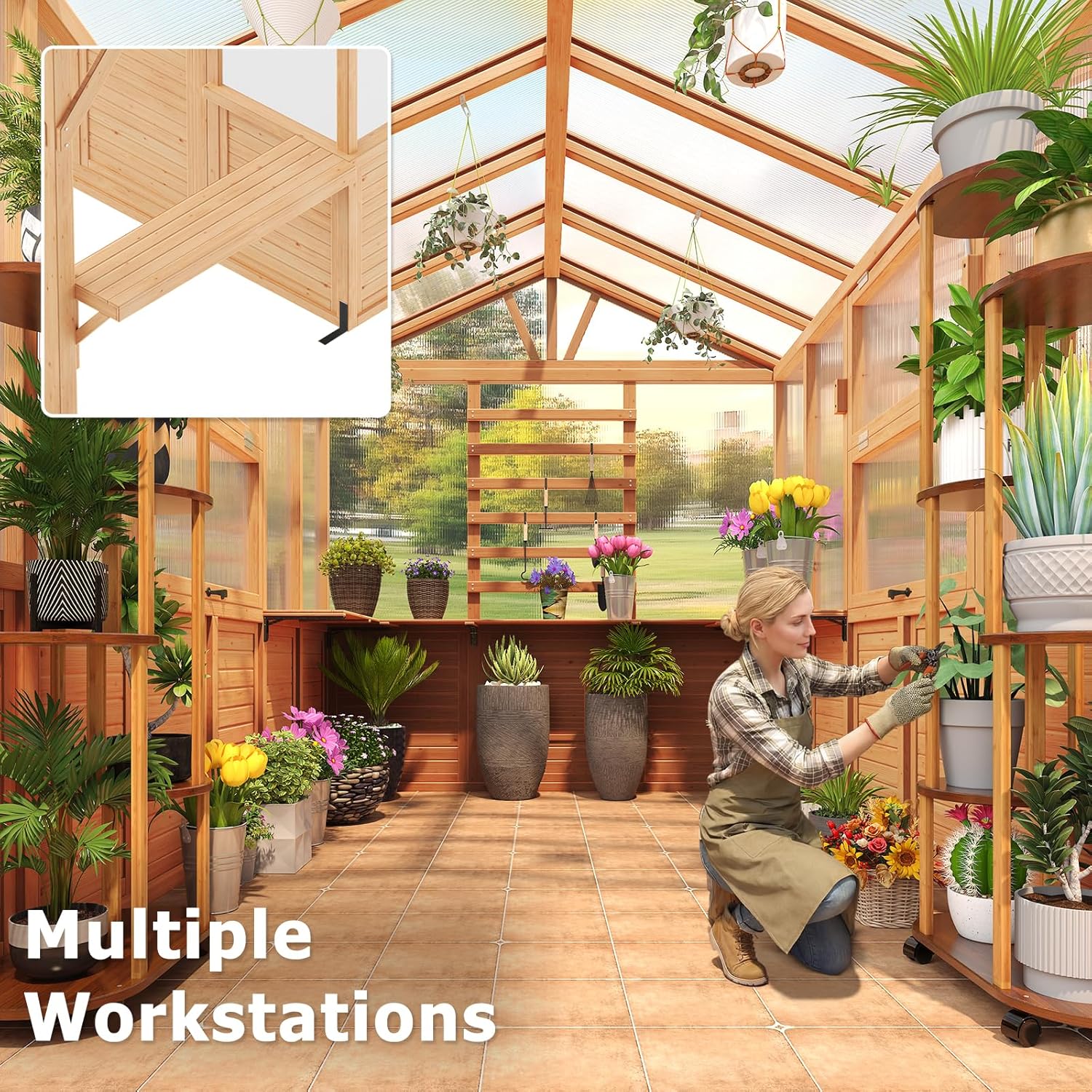 Step-by-step guide for buy EROMMY greenhouse 7x16,should I buy EROMMY greenhouse,EROMMY greenhouse pros cons,best wooden polycarbonate greenhouse,EROMMY greenhouse worth buying,wooden greenhouse for backyard - complete tutorial