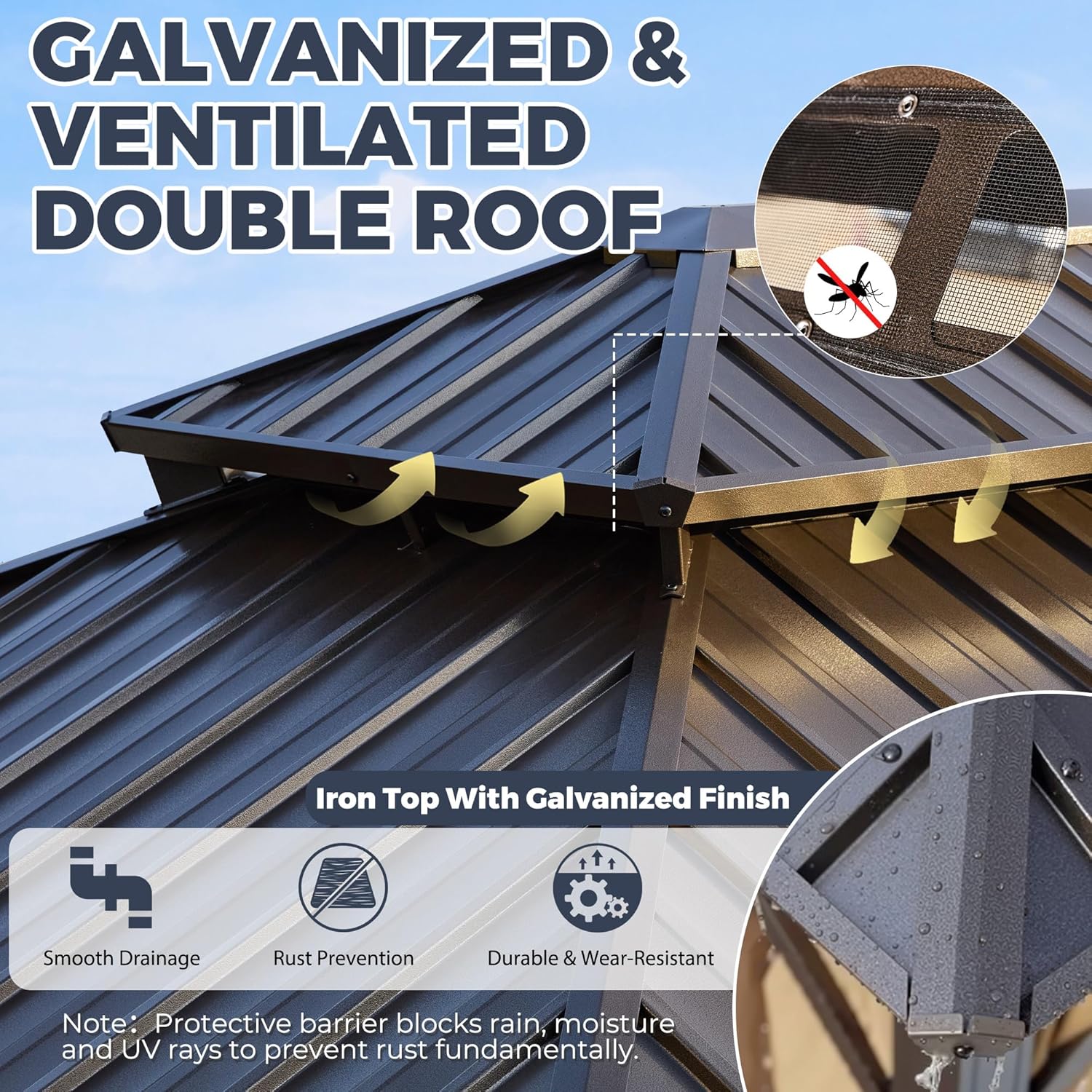 buy EROMMY hardtop gazebo,best aluminum gazebo for patio,EROMMY gazebo pros cons,hardtop gazebo vs soft top,should I buy a hardtop gazebo,durable outdoor pergola for backyard performance testing and real-world results