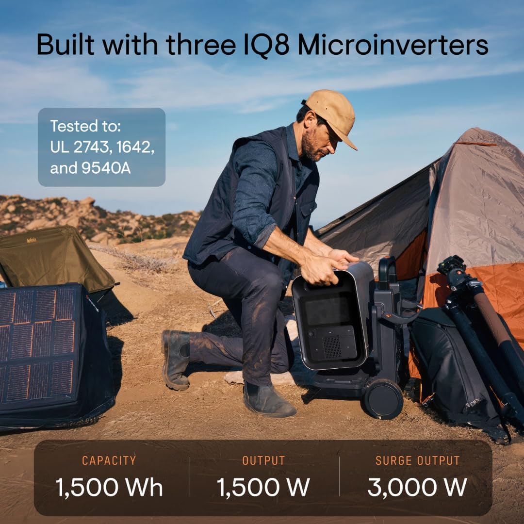 Step-by-step guide for setting up and using the Enphase IQ PowerPack 1500 solar generator