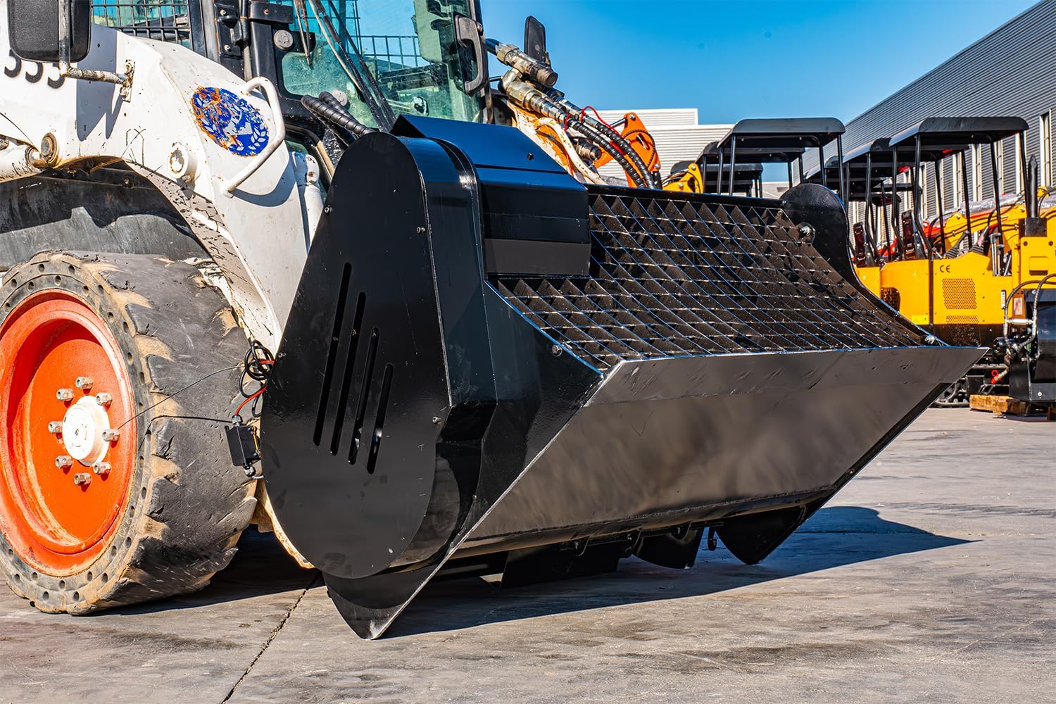 Image 1 of buy FORGLO 92 gal skid steer concrete mixer
