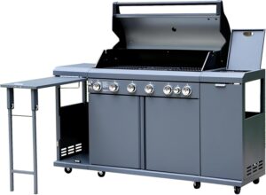 Image 1 of buy Flintex 6 burner propane grill