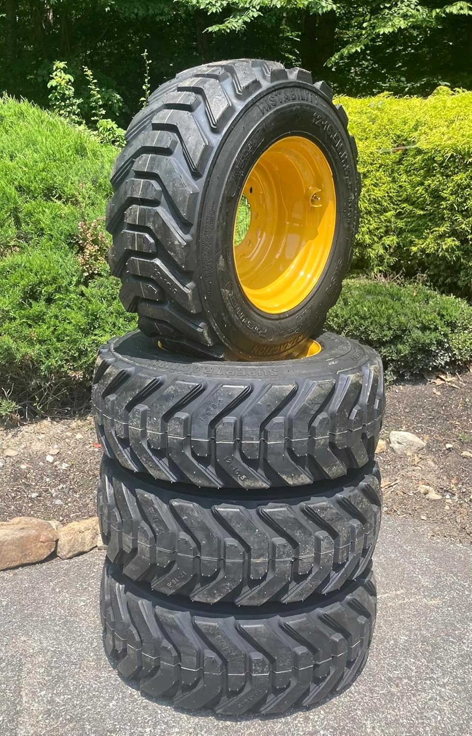 buy Forerunner 12-16.5 skid steer tires,best skid steer tires for John Deere,12-16.5 skid steer tires pros cons,Forerunner SKS-8 worth buying,should I buy 14 ply skid steer tires,heavy duty skid steer tires for compact loaders unboxing and complete package contents