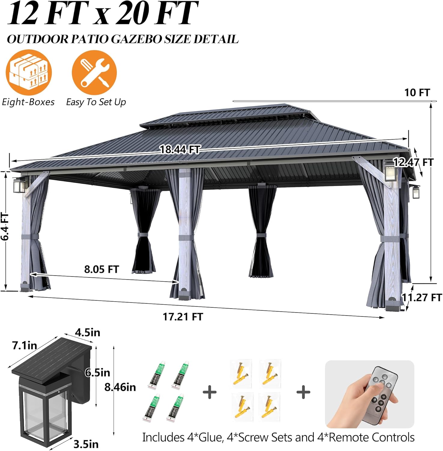 buy GARTOO wood gazebo,GARTOO wood gazebo pros cons,best wood gazebo for backyard,GARTOO gazebo solar LED worth it,should I buy GARTOO gazebo,GARTOO gazebo vs others unboxing and complete package contents