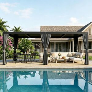 Image 1 of buy GAZEBEST louvered pergola