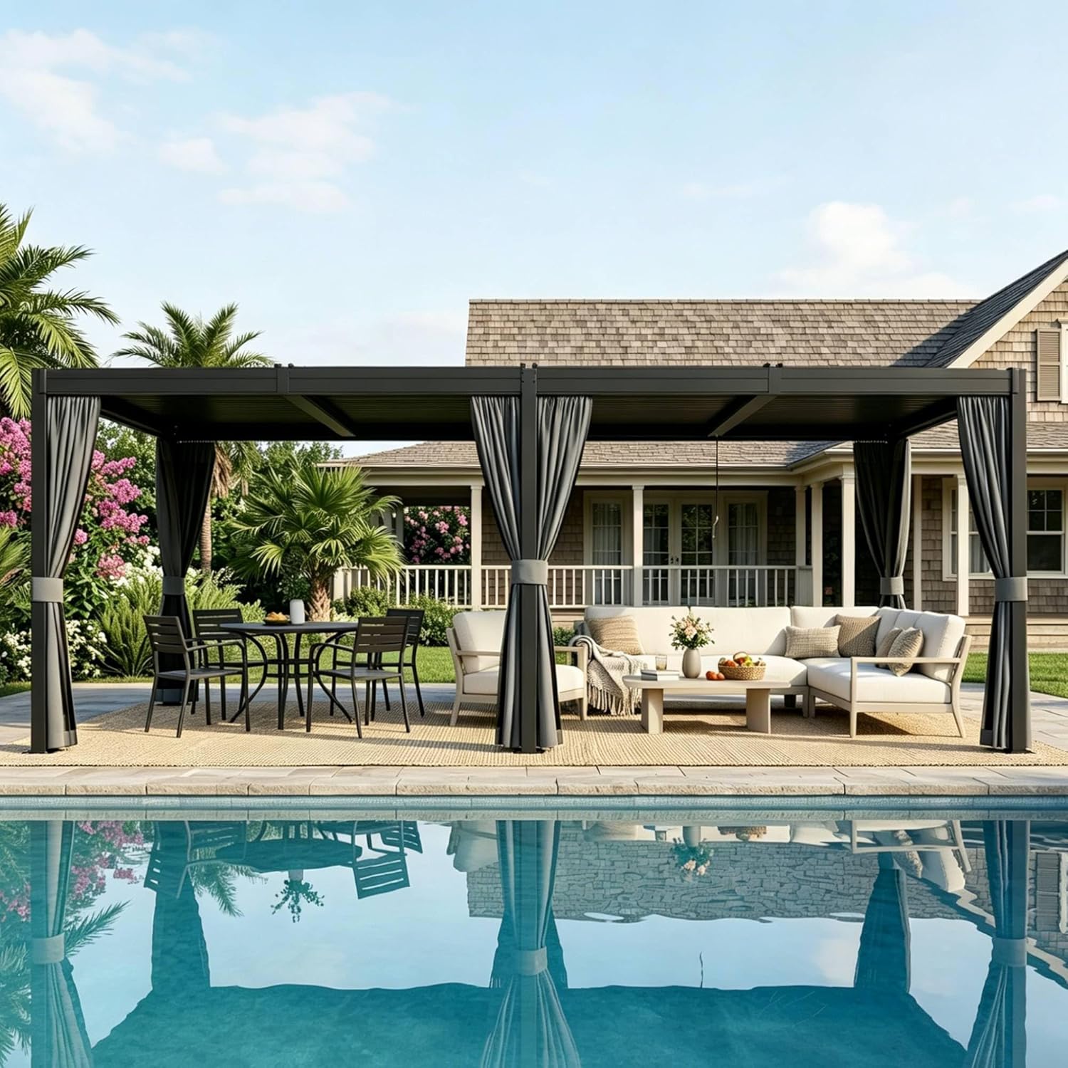 Image 1 of buy GAZEBEST louvered pergola