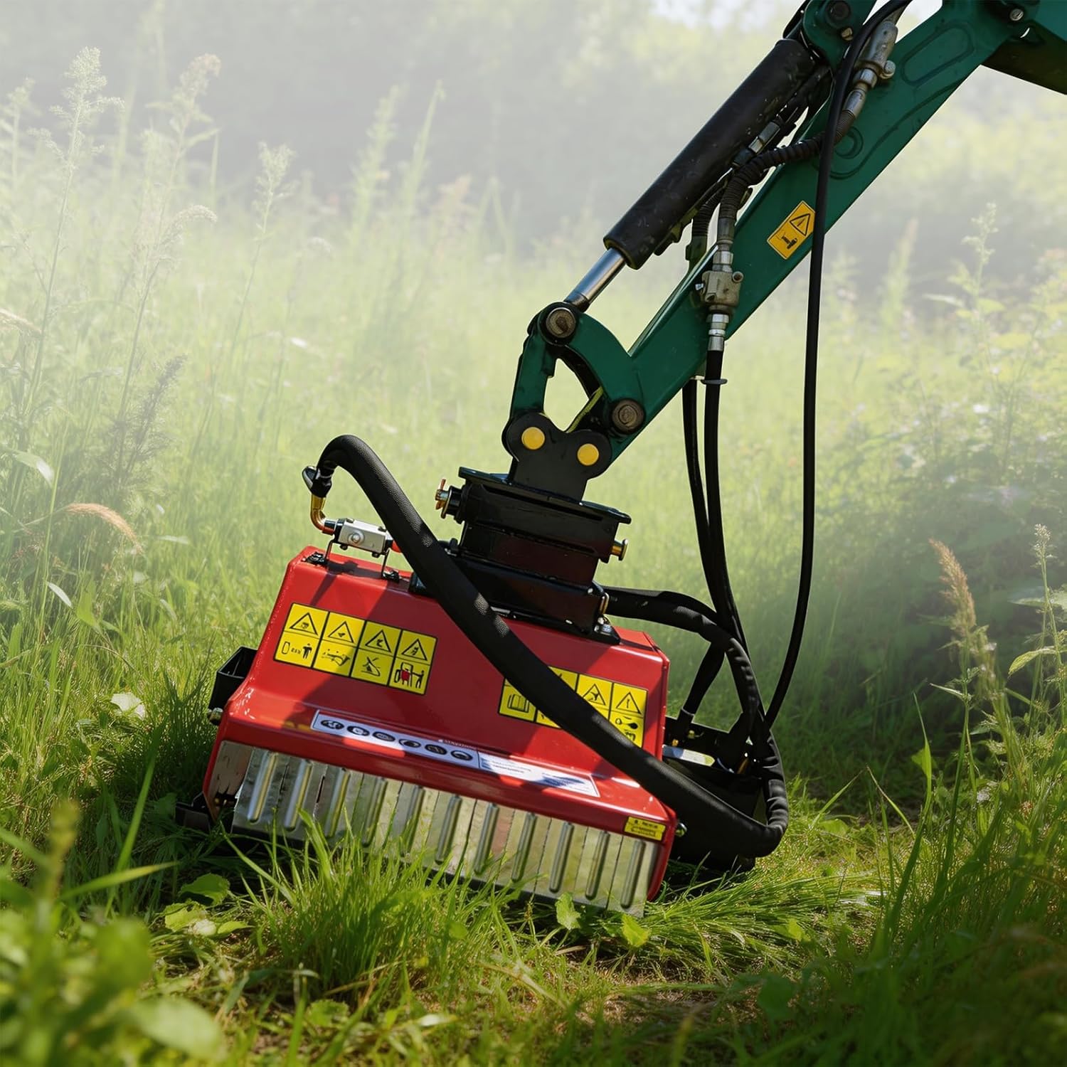 Image 1 of buy GIYI hydraulic brush cutter attachment