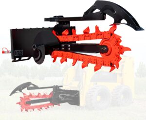 Image 1 of buy GIYI skid steer trencher attachment