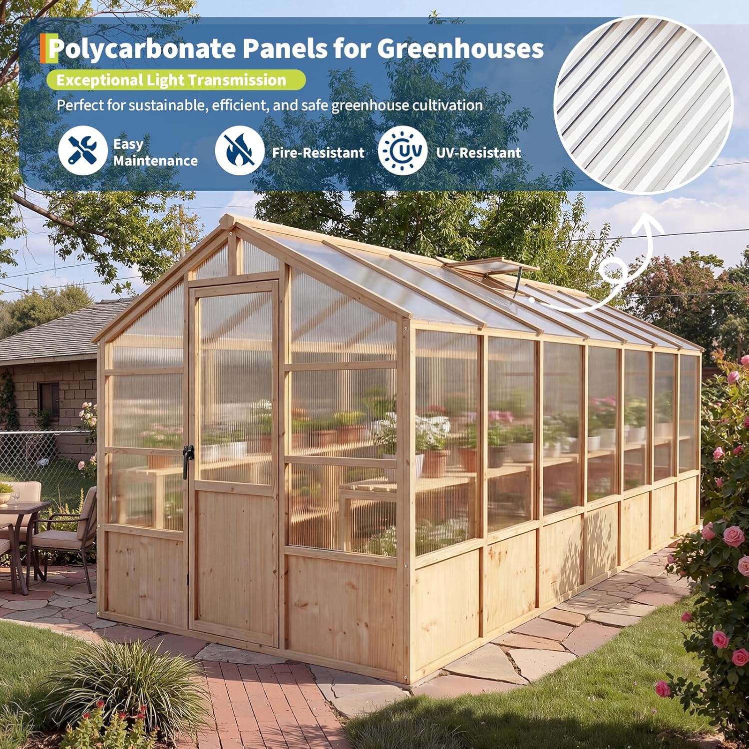 Step-by-step guide for buy Garvee 8x14 wooden greenhouse,Garvee wooden greenhouse pros cons,8x14 walk-in greenhouse kit worth buying,best polycarbonate greenhouse for backyard,Garvee greenhouse vs alternatives,should I buy a wooden greenhouse for garden - complete tutorial