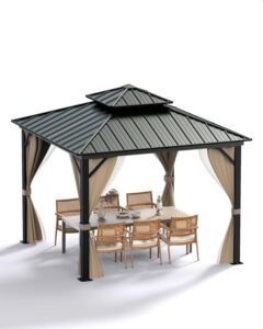 Image 1 of buy GarveeLife 12x12 hardtop gazebo