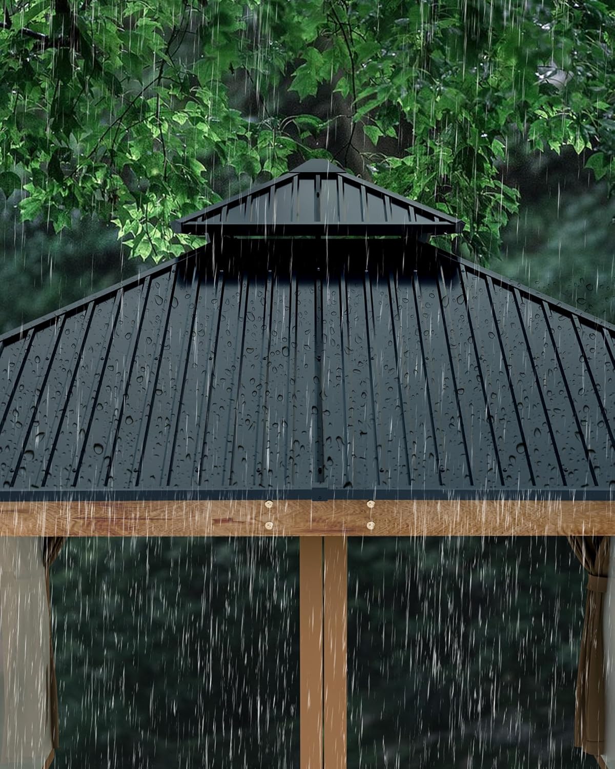 buy GarveeLife Hardtop Wood Gazebo, GarveeLife gazebo pros cons, GarveeLife 10x10 wood gazebo worth buying, best hardtop gazebo for backyard, should I buy GarveeLife gazebo, GarveeLife gazebo vs others unboxing and complete package contents