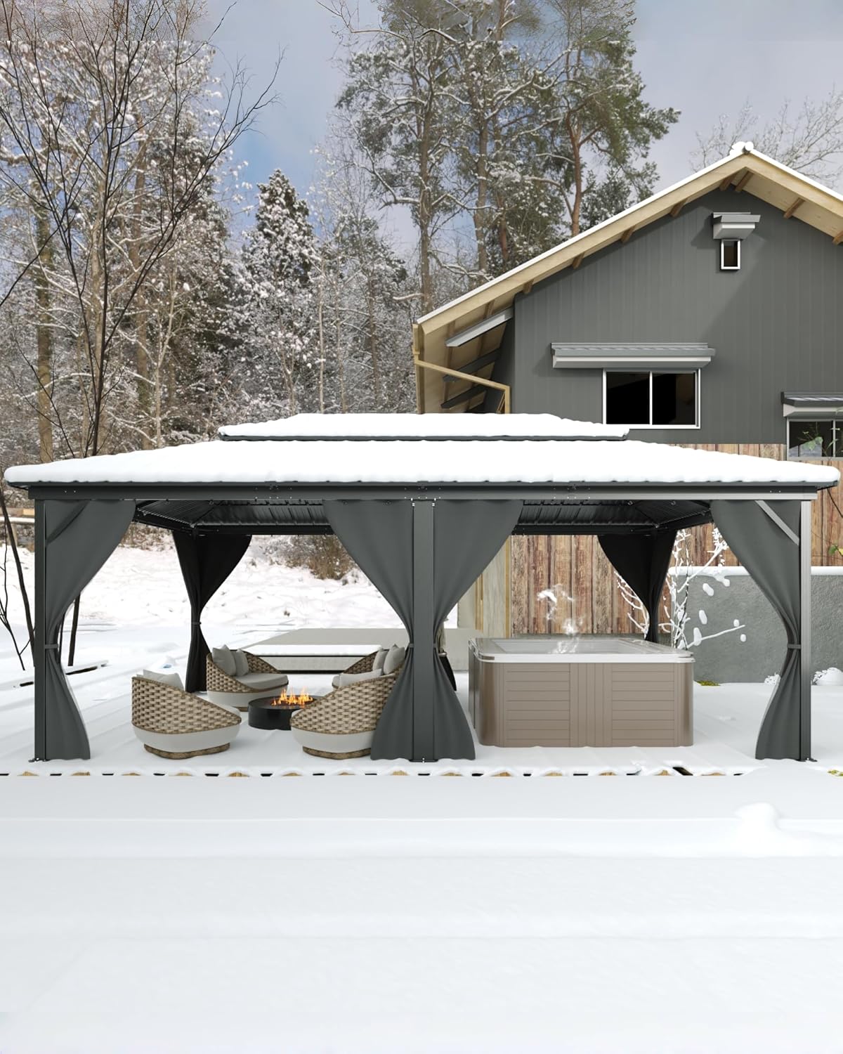 buy GarveeLife hardtop gazebo,GarveeLife hardtop gazebo pros cons,GarveeLife gazebo vs competitors,GarveeLife outdoor gazebo worth buying,is GarveeLife hardtop gazebo good,best metal hardtop gazebo for patio unboxing and complete package contents
