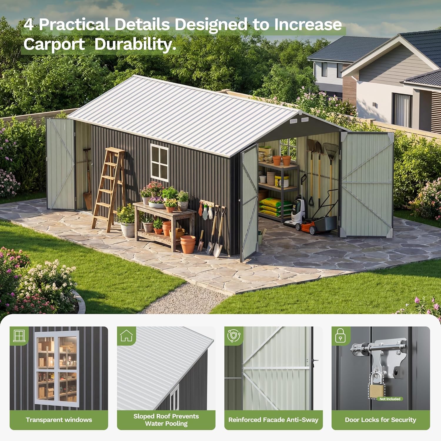 Step-by-step guide for buy Greesum 12x20 metal carport,Greesum metal carport pros cons,Greesum carport worth buying,best metal carport for cars boats,should I buy Greesum carport,Greesum 12x20 vs other carports - complete tutorial