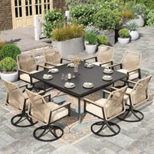 Image 1 of buy HERA'S HOUSE 9 piece patio dining set