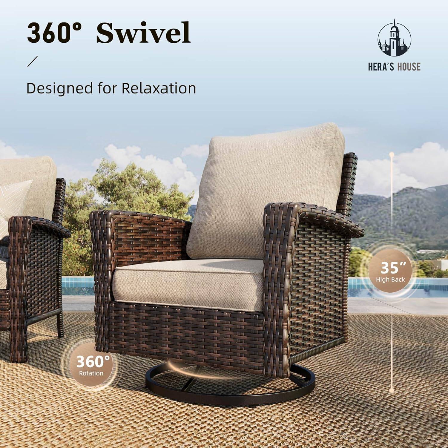 Step-by-step guide for buy HERA'S HOUSE fire pit set, HERA'S HOUSE patio set worth it, best outdoor conversation set with fire pit, HERA'S HOUSE fire pit set pros cons, should I buy HERA'S HOUSE wicker furniture, outdoor swivel chairs with ottomans comparison - complete tutorial