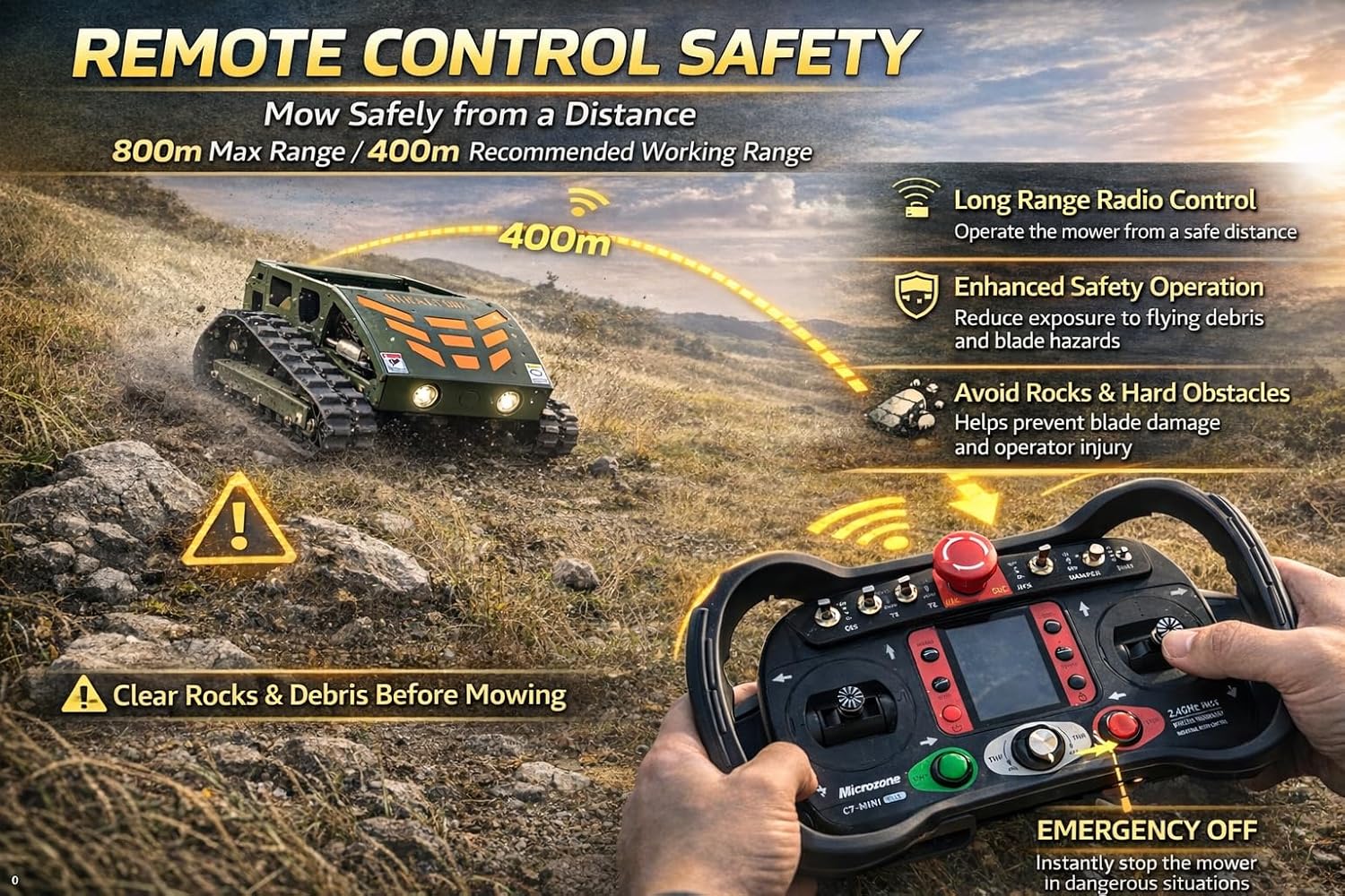 buy HISATORX remote control lawn mower,is HISATORX mower worth it,HISATORX vs tracked mower alternatives,HISATORX mower pros cons,best remote control mower for hills,HISATORX HT-550G worth buying performance testing and real-world results