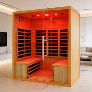 Image 1 of buy Hemlock wood home sauna