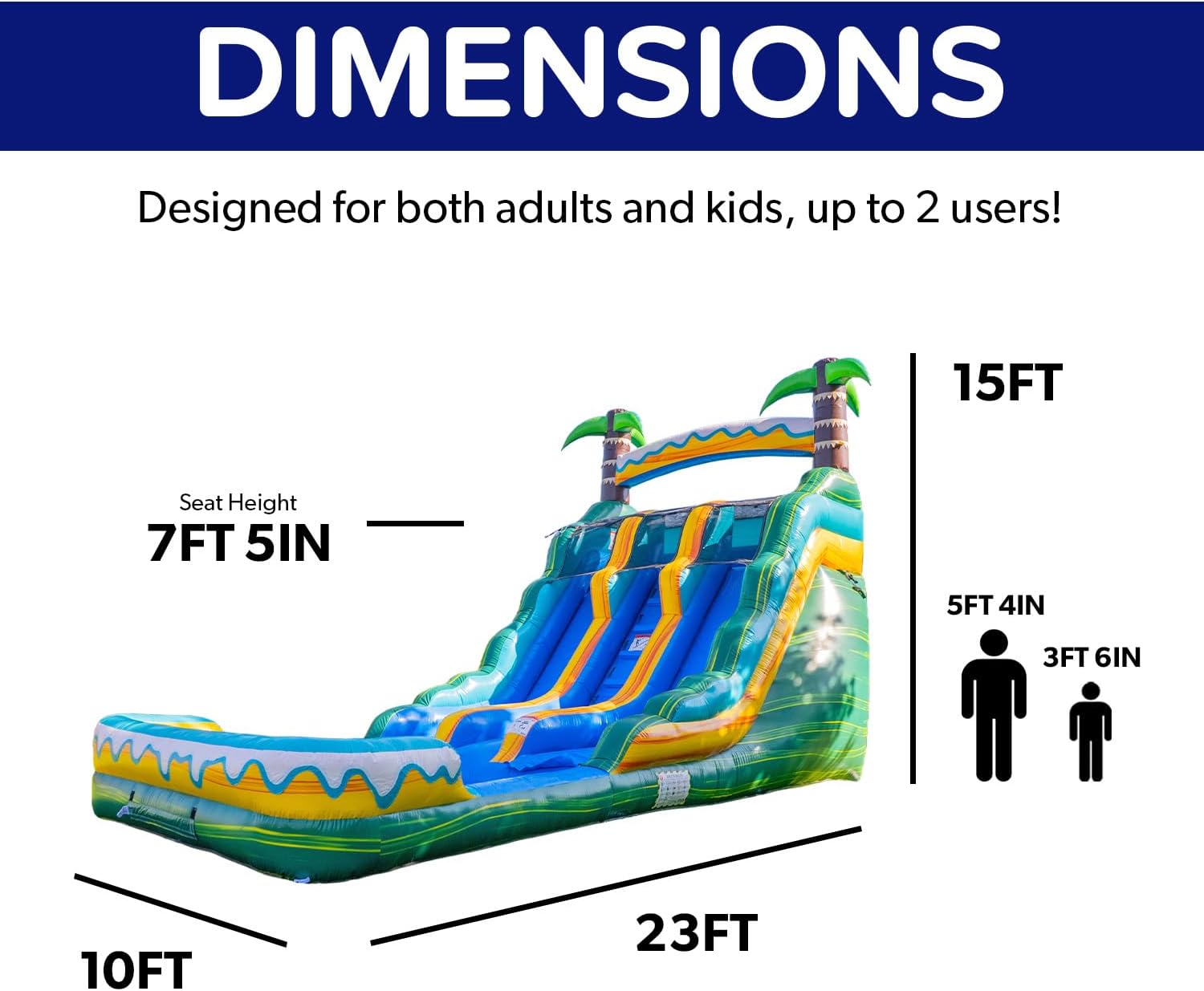 buy HeroKiddo water slide,HeroKiddo dual lane water slide pros cons,best inflatable water slide for kids,should I buy HeroKiddo water slide,HeroKiddo water slide vs competitors,commercial strength water slide worth buying unboxing and complete package contents